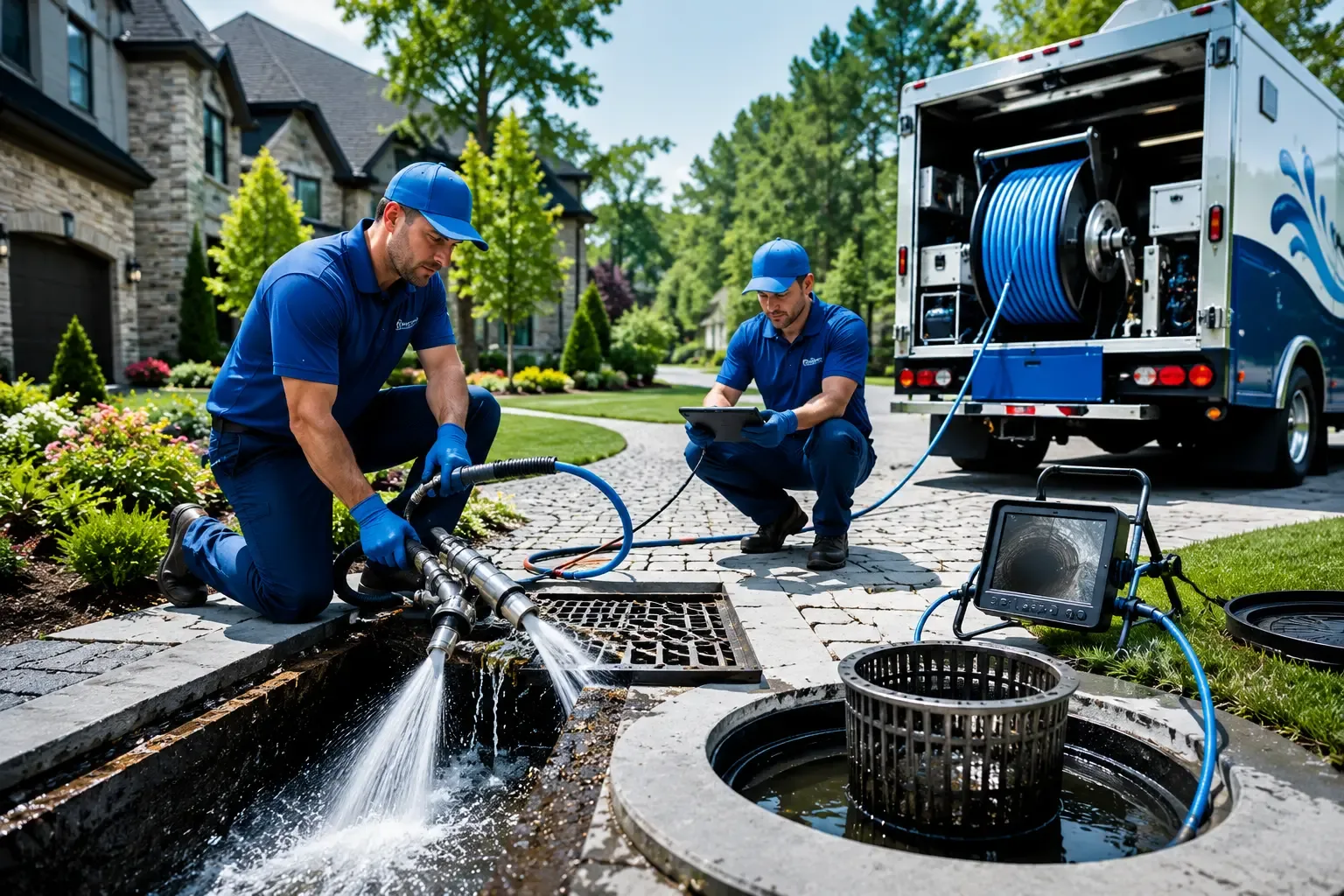 Local outdoor drain cleaning professionals in Elmwood, IL