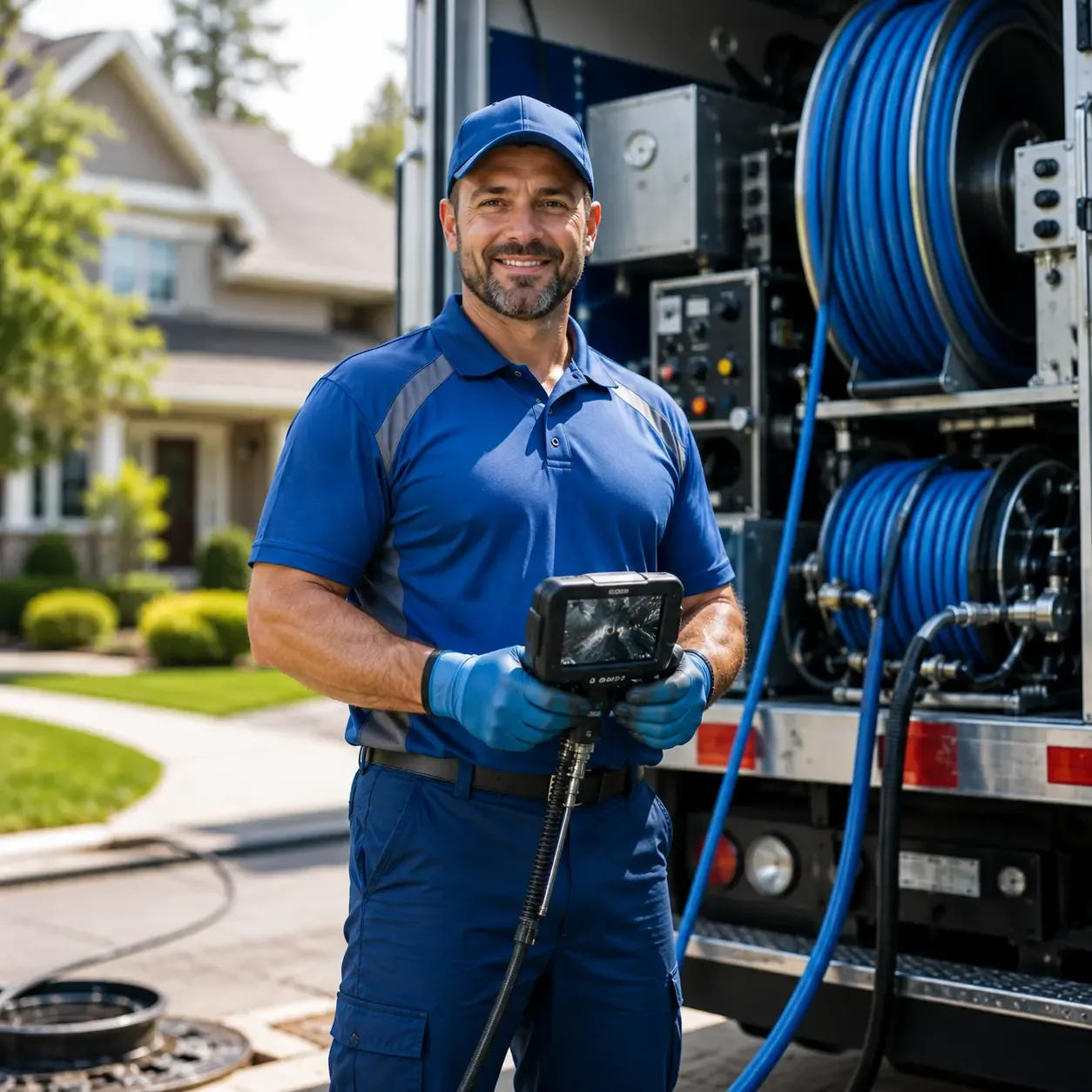 Local outdoor drain cleaning specialists in Elmwood, IL